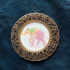 Sheffield Home gold 4x4 round picture frame